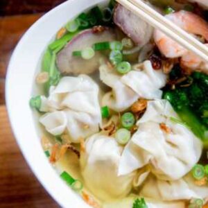 Wonton Noodle Soup